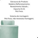 Ver imagem 2 de Puff Banquetas Athena Decorativa Veludo