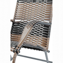 Ver imagem 3 de Cadeira Poltrona de Balanço Descanso Área Externa Jardim Sacada Prédio Junco Fibra Sintética