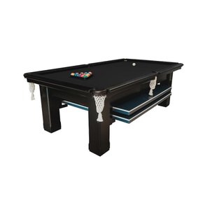 Mesa de Sinuca e Ping Pong - 2,20x1,20 - Preto