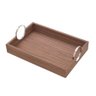 Bandeja Decorativa em Mdf com Alça 45x30x12cm - Espressione Espressione - Mabruk 159056 - 1