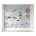 Ver imagem 1 de Papel de parede infantil balãozinho Aviãozinho M² PP21