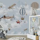 Ver imagem 4 de Papel de parede infantil balãozinho Aviãozinho M² PP21