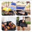 Ver imagem 2 de Kit Completo de Churrasco 9 Peças em Aço Inox com Bolsa Preta para Churrasqueiro