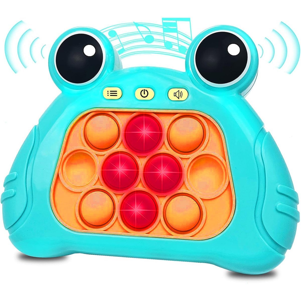 Pop-it Eletrônico Educativo Anti Stress com som e luz de 4 Modos