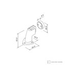 Ver imagem 2 de Prendedor Imab Magnético 0808 Cromo Acetinado