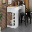 Ver imagem 1 de Bar Bancada com Adega 1 Porta e Espelho Multimóveis Mp1090