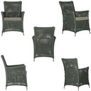 Ver imagem 2 de 2 Poltronas e 1 Mesa Igapó Alumínio Fendi Corda Náutica E8 Verde