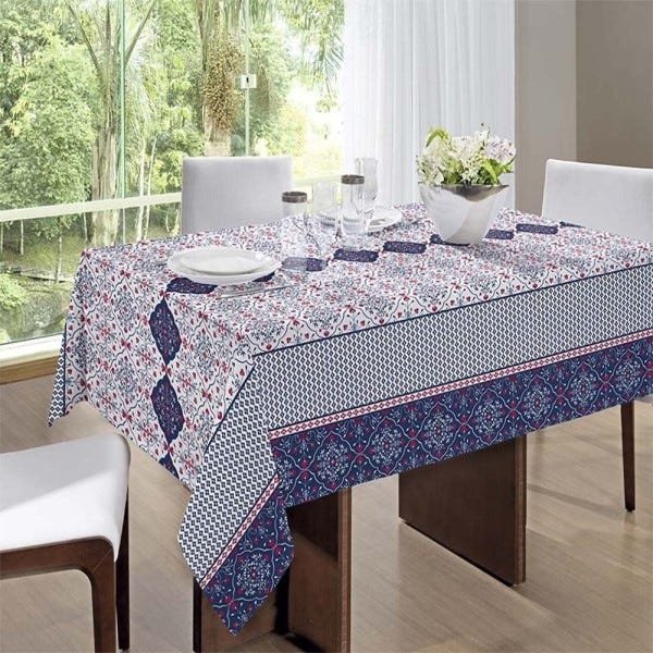 Toalha de Mesa Retangular 6 Lugares Royal Catarina Santista ...