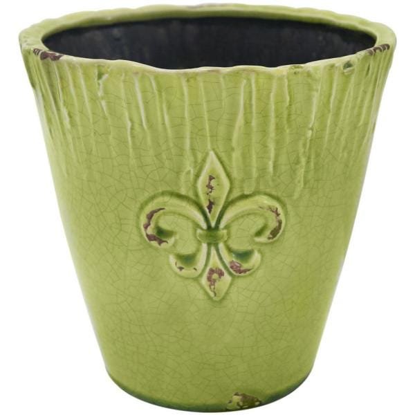 Cachepot Em Cerâmica Verdel Max - 4