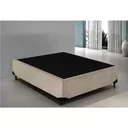 Ver imagem 1 de Base Box Casal Suede Bege