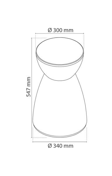 Vaso-Cachepots Argo Rad Rosa - 2