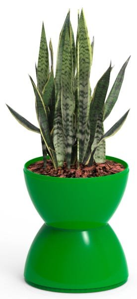 Vaso-Cachepots Hydro Verde - 1