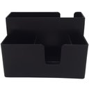 Ver imagem 6 de Kit 15 Portas Sachês Guardanapos Açúcar Organizador Multiuso Bancada Preto