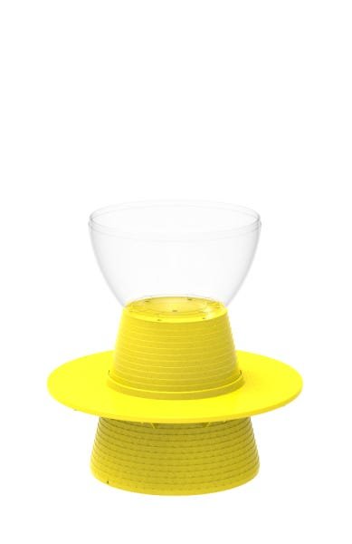 Vaso-Cachepots Tit Amarelo - 1