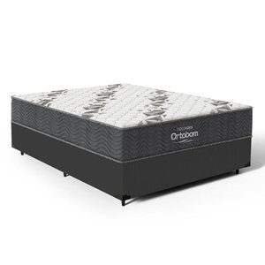Cama Box com Colchão de Espuma D33 Ortobom Airtech 100 Casal 138cm