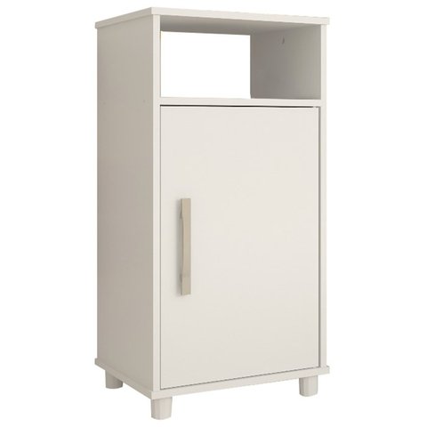 Balcão Multiuso 1 Nicho e 1 Porta B01 Branco Novam