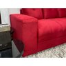 Sofá de Canto C/ Chaise - com 06 Lugares:vermelho - 4