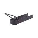 Ver imagem 2 de Kit 3 de Trinco Correr Porteira com Rodinha 350x70mm