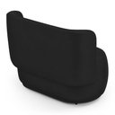 Ver imagem 5 de Kit 02 Poltronas e 01 Namoradeira Orgânica Molly Veludo Preto - Desk Design