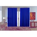 Ver imagem 1 de Cortina Jacquard Luxo em Tecido Semi Blackout Sala 6,00x2,80:azul Royal