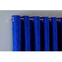 Ver imagem 4 de Cortina Jacquard Luxo em Tecido Semi Blackout Sala 6,00x2,80:azul Royal
