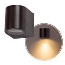 Ver mais imagens de Arandela Externa e Interna Dots Marrom Corten Bella 08cm para 1 Lâmpada GU10 Dicroica MR16 -