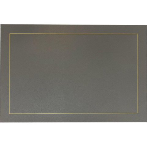 Jogo 8 Americano Classic Pu 45x30cm Chumbo