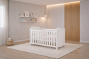 Ver imagem 1 de Berço com Colchão que Vira Cama Ninho- Mobibaby