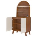 Ver imagem 6 de Aparador Cantinho Cafe 2 Portas 80 Cm 4631 Cedro Off White Arly