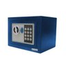 Cofre Eletrônico Digital Pequeno (17x23x17cm) Pelegrin CH-17EF Em Aço Azul - 3