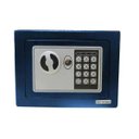 Ver imagem 2 de Cofre Eletrônico Digital Pequeno (17x23x17cm) Pelegrin CH-17EF Em Aço Azul