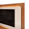 Painel Treviso para Tv 70 Pol De MDF com Fitas de LED DJ Móveis - 3
