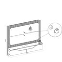 Ver imagem 4 de Painel Treviso para Tv 70 Pol De MDF com Fitas de LED DJ Móveis