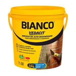 Aditivo para Chapisco Vedacit Bianco Galão 3,6kg