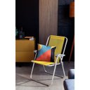 Ver imagem 2 de Cadeira de Praia Tramontina Creta Master em Alumínio com Assento Amarelo