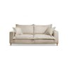Sofá Fixo Odisseu 2 Lugares 1,60m Castellar Móbile Linho Bege - 2