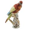 Escultura Decorativa em Porcelana Arara 27x14x16 - 1