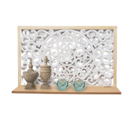 Prateleira Dobravel 56,5 X 11,5 X 36cm Frame 571236:branco