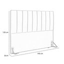 Ver imagem 3 de Cabeceira Cama Casal Boucle Premium
