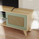 Ver imagem 6 de Rack para Tv até 55 Polegadas Erice com 2 Porta e Pés Babus