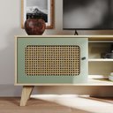 Ver imagem 4 de Rack para Tv até 55 Polegadas Erice com 2 Porta e Pés Babus