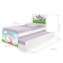 Ver imagem 3 de Bi Cama Infantil Solteiro 195cm X 96cm Kmteb