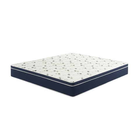 Colchão Molas Bonnel 158x198x24 - Lateral Azul Premium
