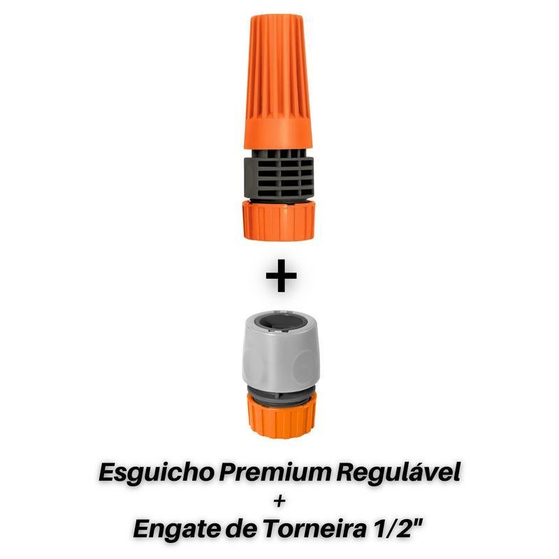 Mangueira Quintal Anti-torção Tripla Camada 60m - Gf. - 3