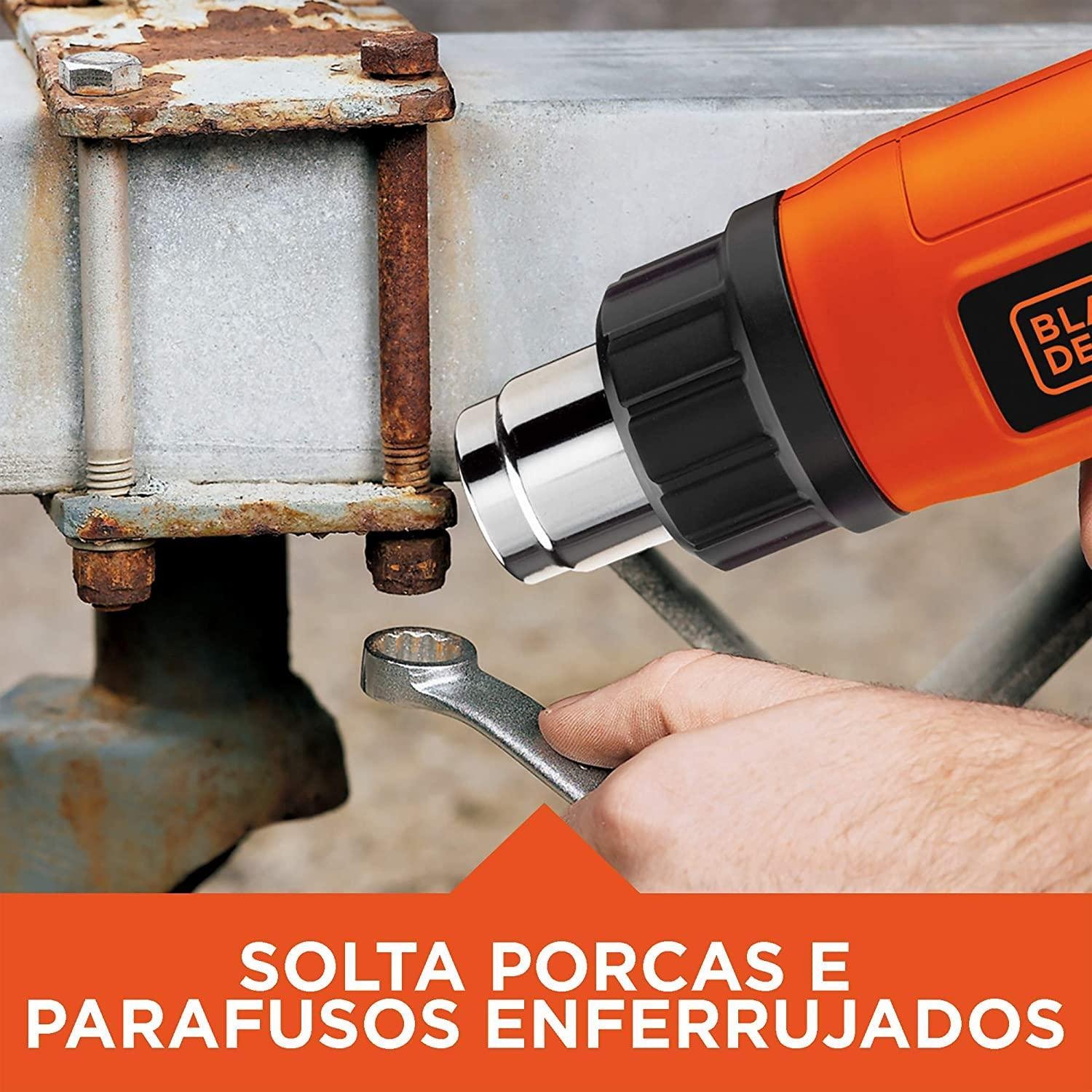 Soprador Termico 400 a 540º 1500w 2 Estagios Black+decker - 5