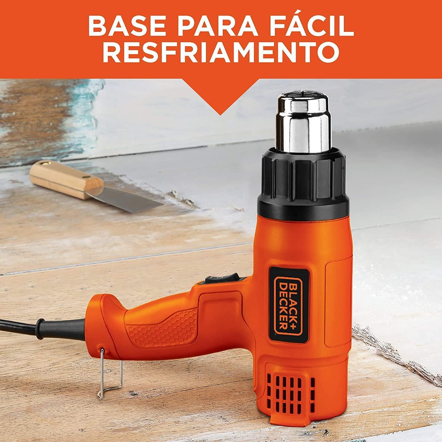 Soprador Termico 400 a 540º 1500w 2 Estagios Black+decker - 6