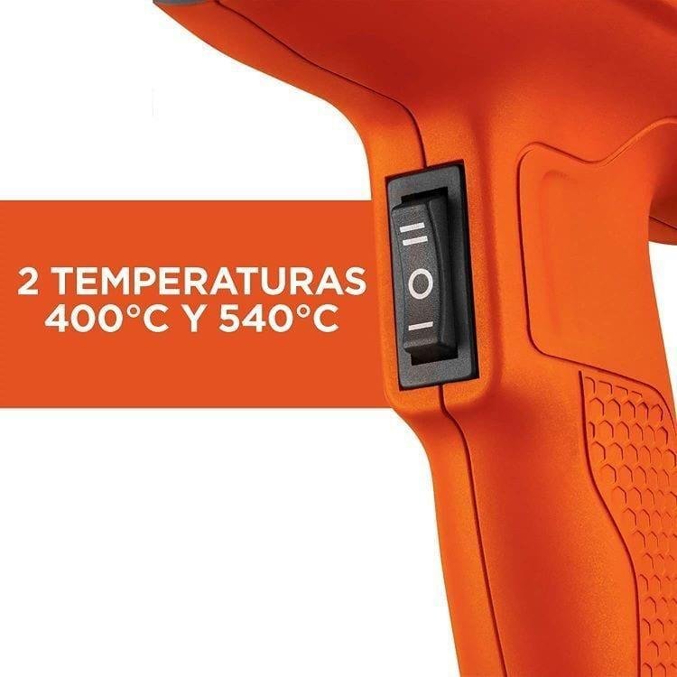 Soprador Termico 400 a 540º 1500w 2 Estagios Black+decker - 3