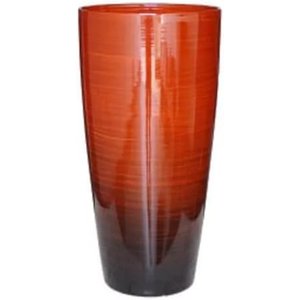 Vaso Grande para Planta para Decoração Sala Varanda Jardim (liso/vermelho)
