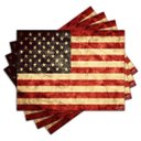 Ver imagem 1 de Jogo Americano - Estados Unidos com 4 peças - 481Jo