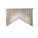 Ver imagem 4 de Cortina Renda Bando Cascata 3M X 1M Alt Creme Bule Lisa